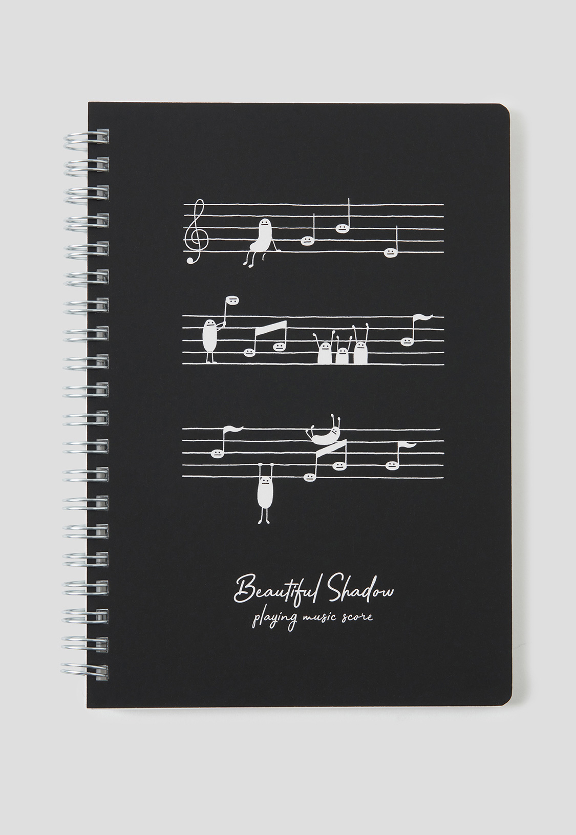 ビューティフルシャドープレイングニュージックスコア|リングノート