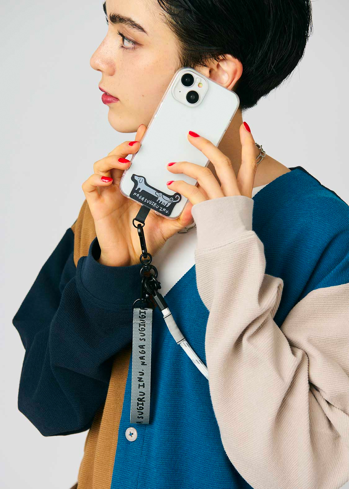 ナガスギルイヌ｜モバイルストラップ