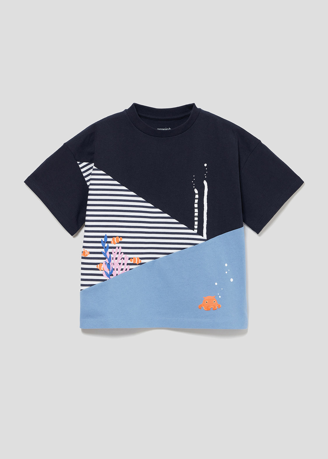 メンダコ｜キッズビッグTシャツ