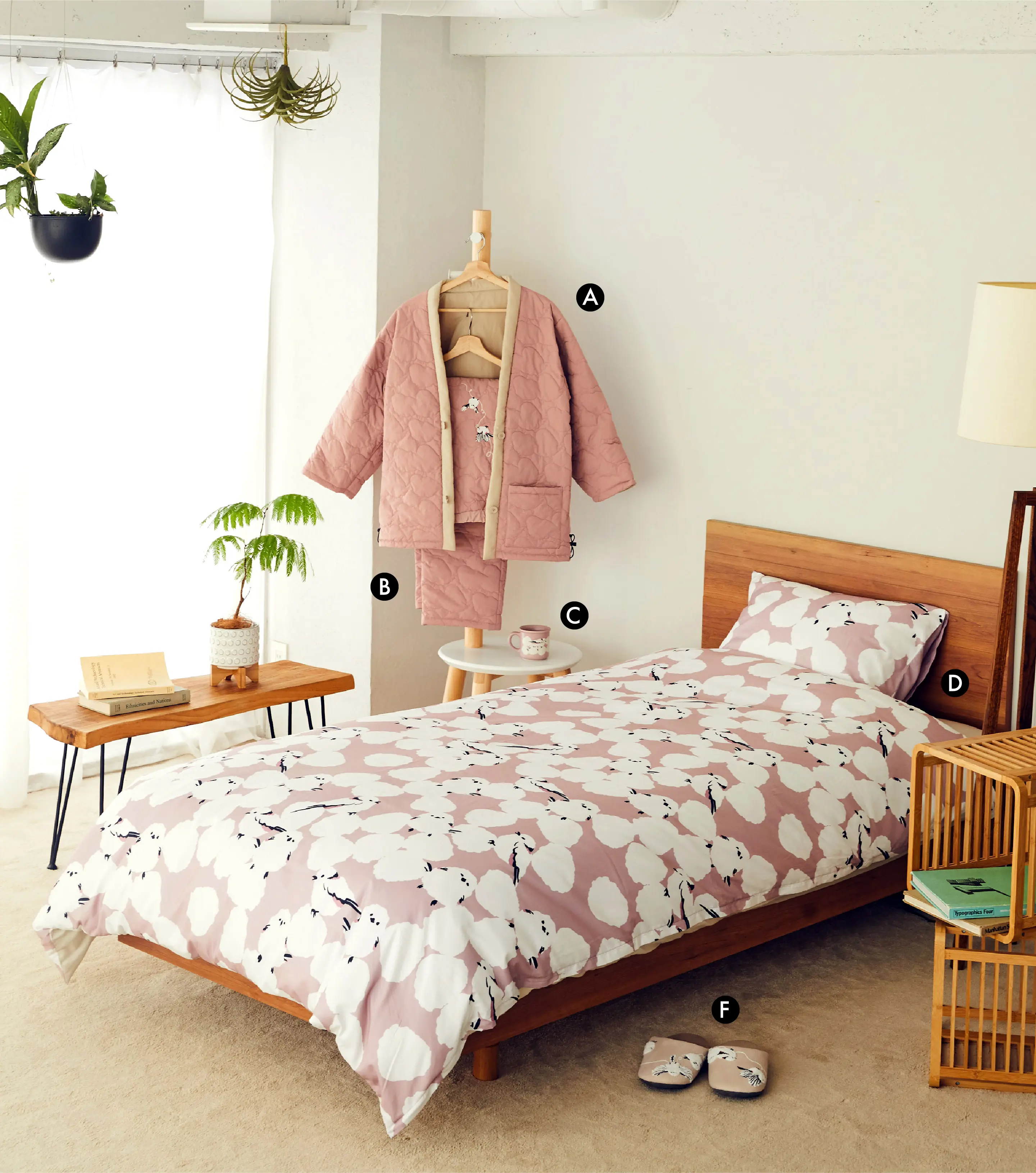 部屋全体の写真