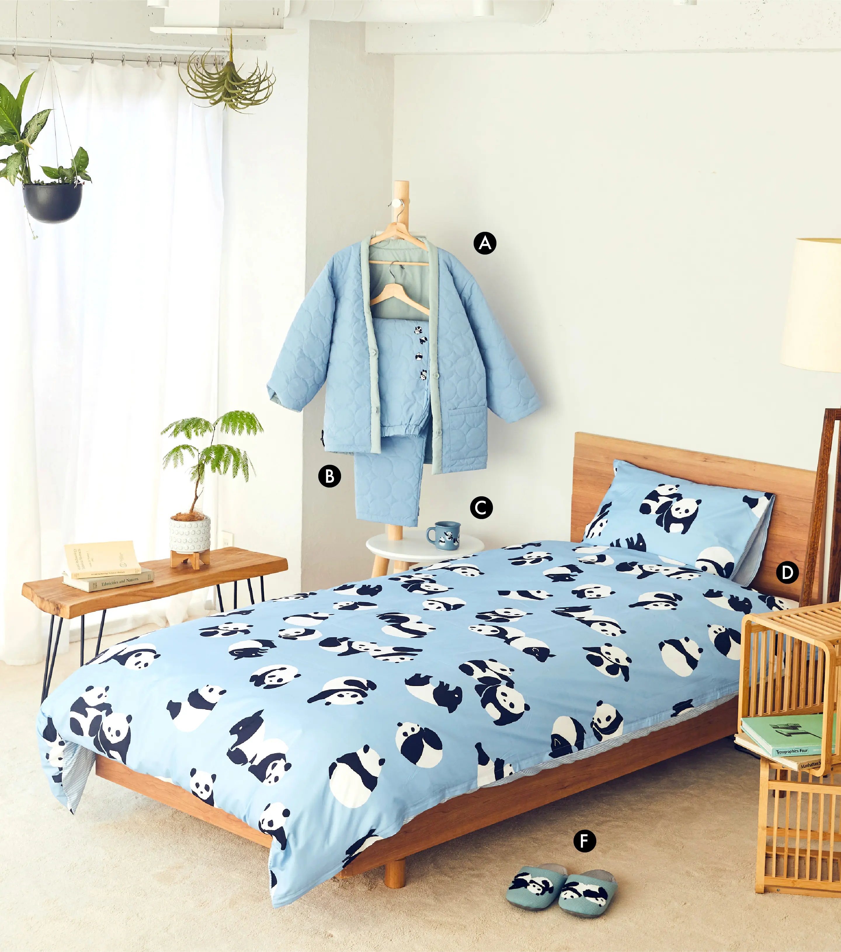 部屋全体の写真