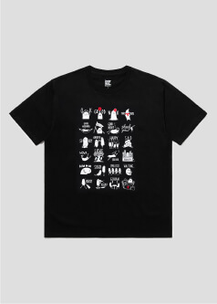 ビューティフルシャドーメッセージTシャツ
