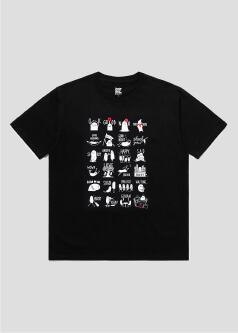 ビューティフルシャドーメッセージTシャツ