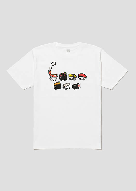 ピクセルスシトレイン｜Tシャツ