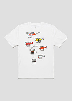 スシコプター｜Tシャツ