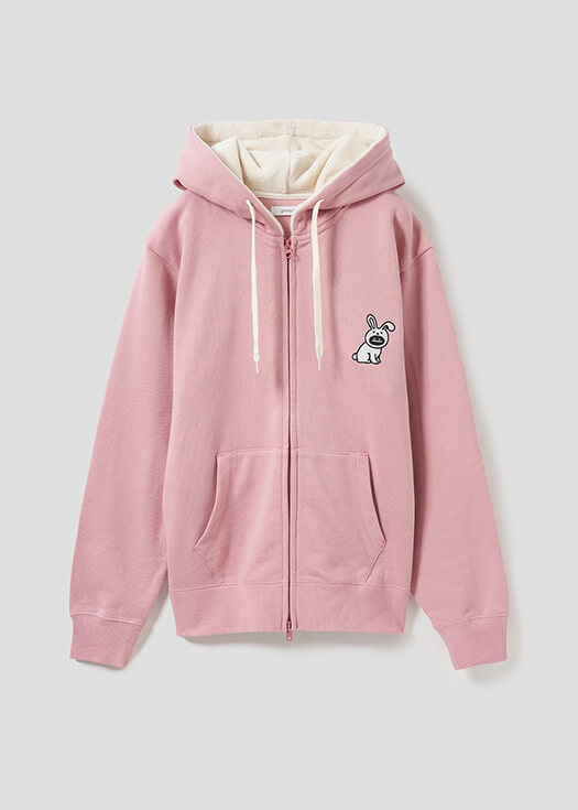 ビューティフルシャドーラビット｜ジップパーカー