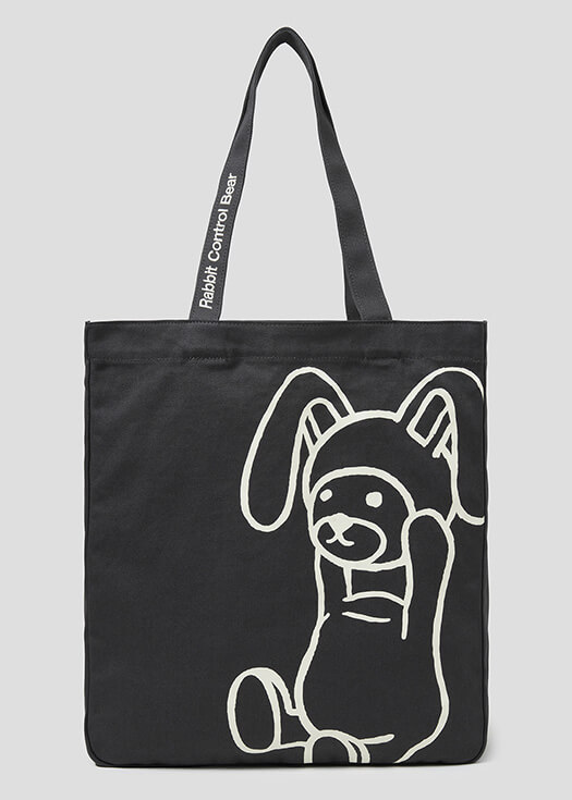 ラビットコントロールベア｜スクエアトートバッグ