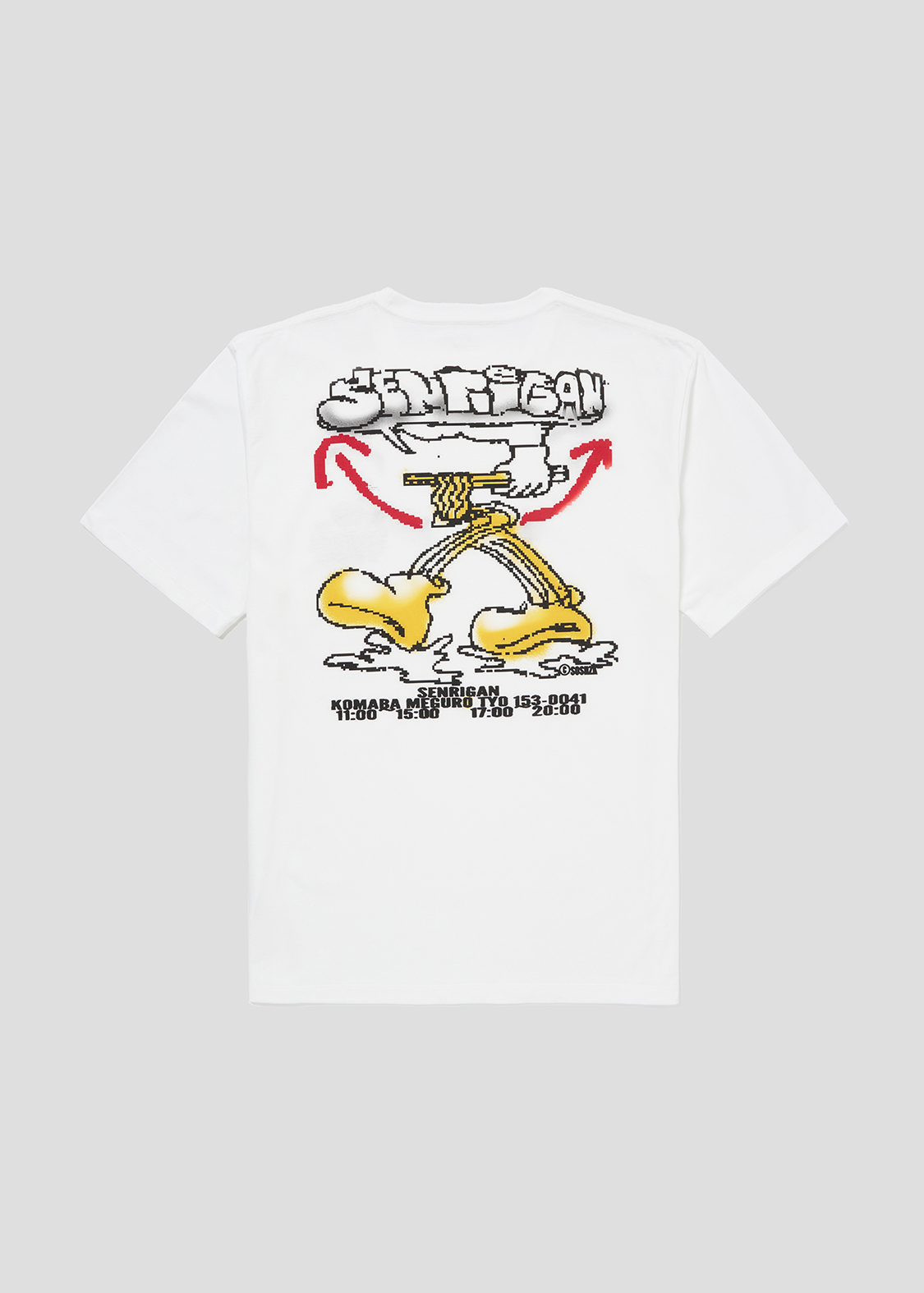 LIFE IS DELICIOUS for 千里眼｜コラボTシャツ