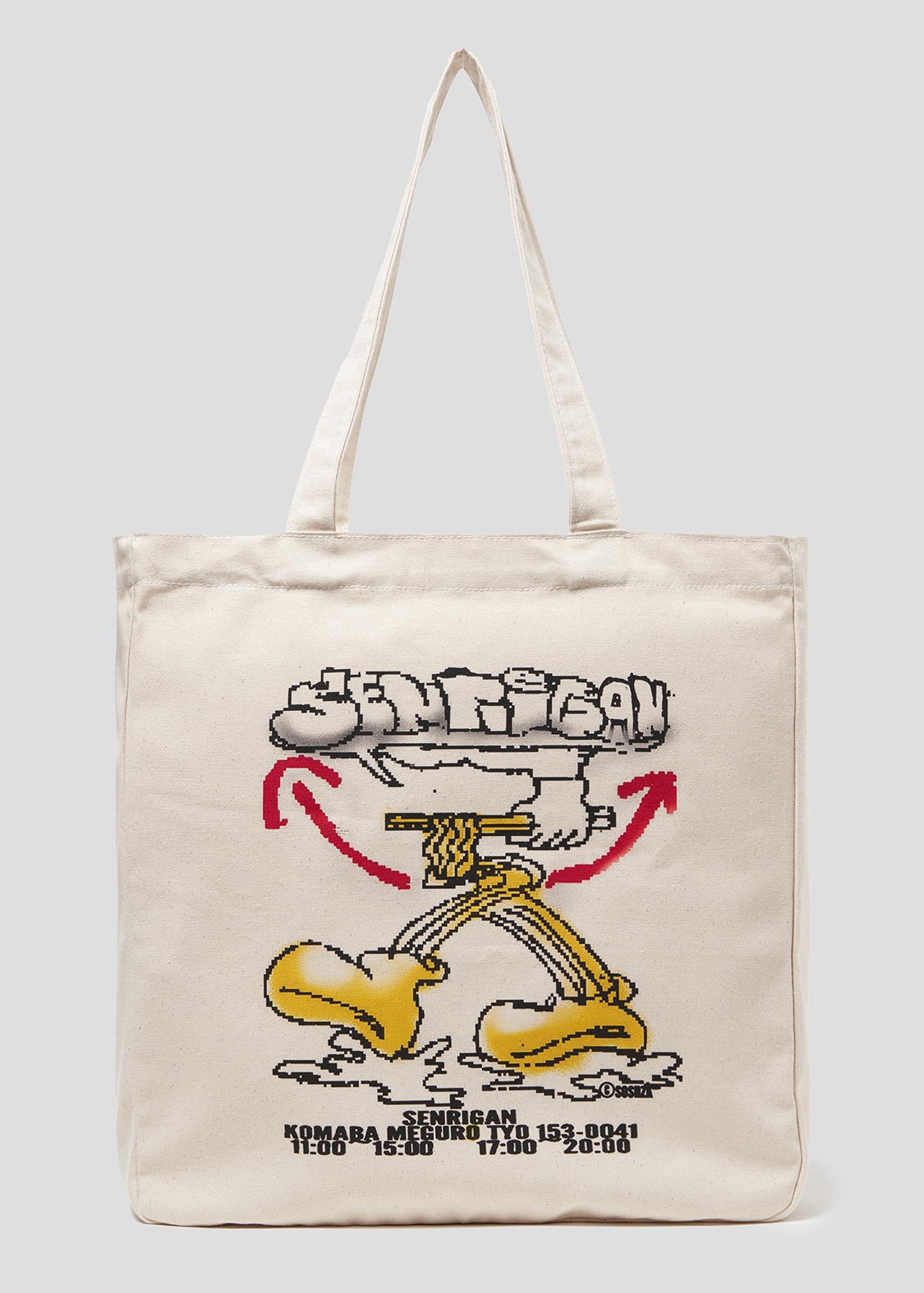 LIFE IS DELICIOUS for 千里眼｜コラボトートバッグ